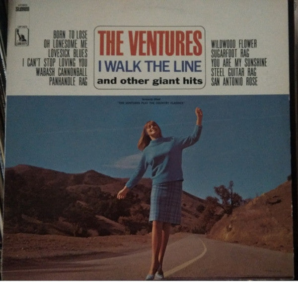 The Ventures : I Walk The Line And Other Giant Hits (LP, Album, RE)