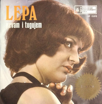 Lepa Lukić : Pevam I Tugujem (7", EP, RP, Zla)