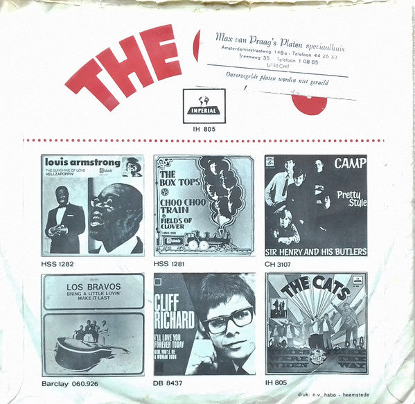 The Cats : Times Were When / I Like The Way (7", Single, Mono, Yel)