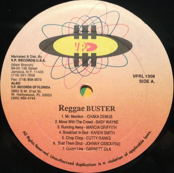Various : Reggae Buster - Vol. 1 (LP, Comp)