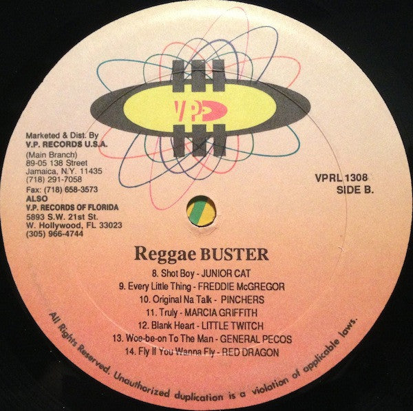 Various : Reggae Buster - Vol. 1 (LP, Comp)