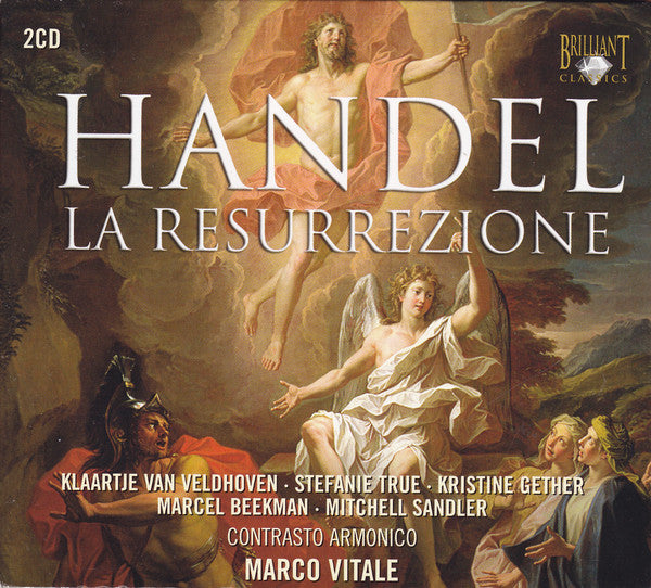 Georg Friedrich Händel, Klaartje Van Veldhoven, Stefanie True, Kristine Gether, Marcel Beekman, Mitchell Sandler, Contrasto Armonico, Marco Vitale : La Resurrezione (2xCD)