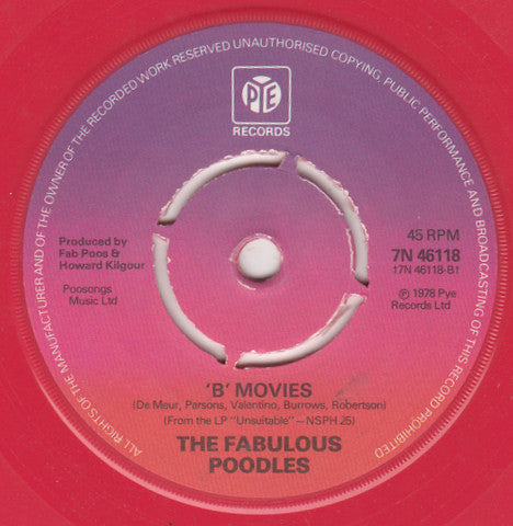 Fabulous Poodles : Mirror Star (7", Single, Pus)