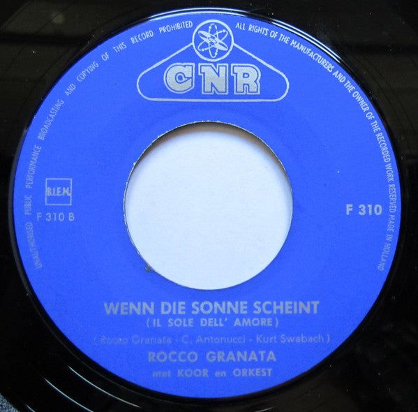 Rocco Granata : Buona Notte Bambino / Wenn Die Sonne Scheint (7", Single)