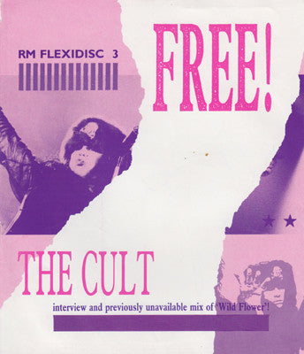 The Cult : Interview / Wild Flower (Flexi, 7", S/Sided, Mono, Promo)