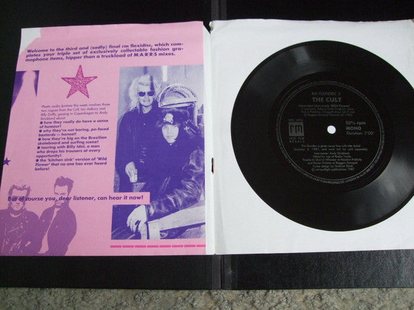 The Cult : Interview / Wild Flower (Flexi, 7", S/Sided, Mono, Promo)