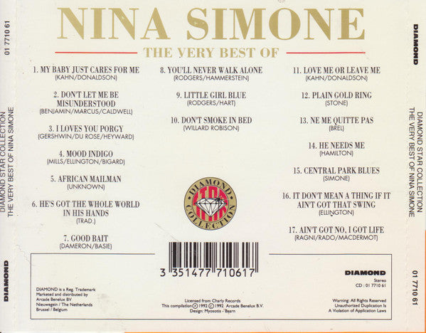 Nina Simone : The Very Best Of Nina Simone  (CD, Comp)