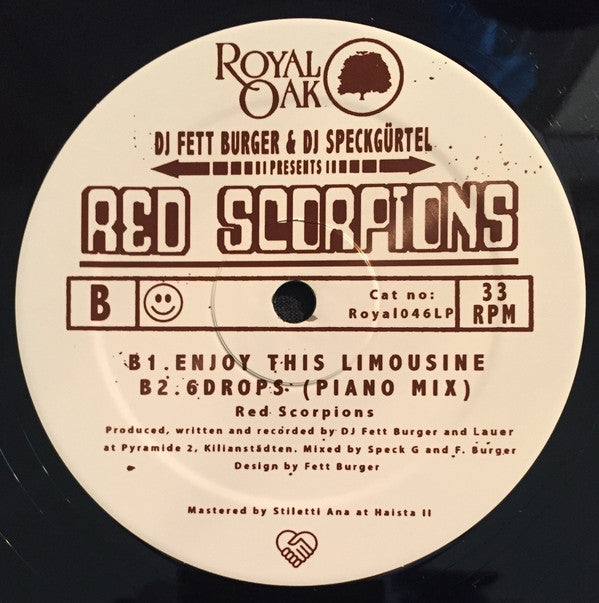 DJ Fett Burger & DJ Speckgürtel : Red Scorpions (2xLP, Album)