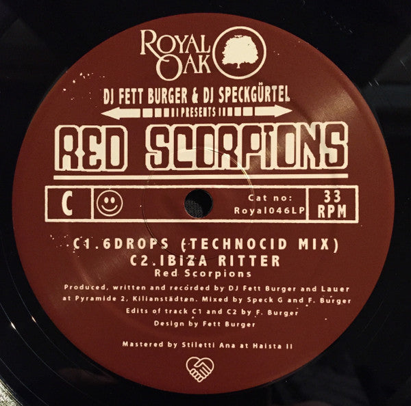 DJ Fett Burger & DJ Speckgürtel : Red Scorpions (2xLP, Album)