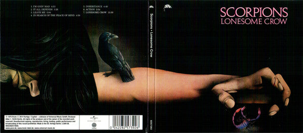 Scorpions : Lonesome Crow (CD, Album, RE, RM, Dig)