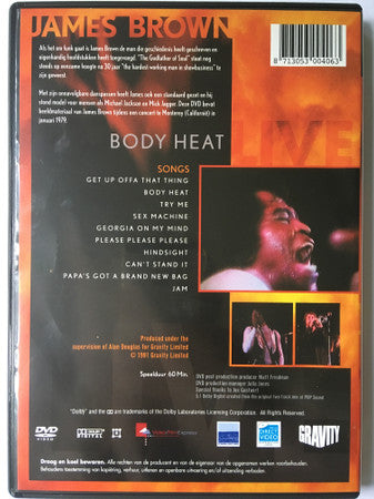 James Brown : Body Heat Live (DVD-V)