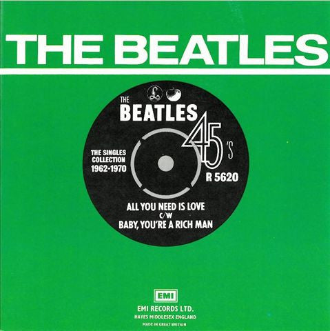 The Beatles : All You Need Is Love c/w Baby, You're A Rich Man (7", Single, Mono, RE)