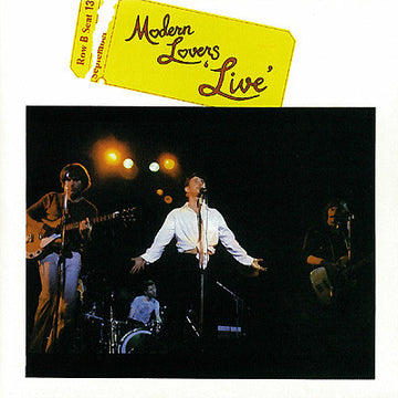 Jonathan Richman & The Modern Lovers : Live (CD, Album, RE, RM)