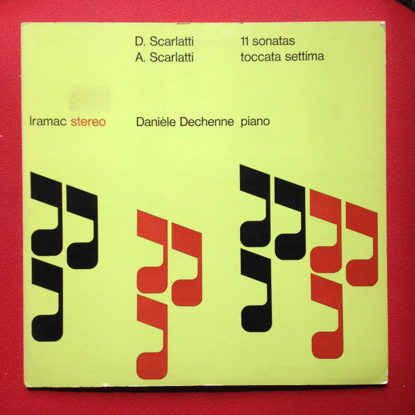 Danielle Dechenne / Domenico Scarlatti & Alessandro Scarlatti : 11 Sonatas / Toccata Settima (LP, Album)