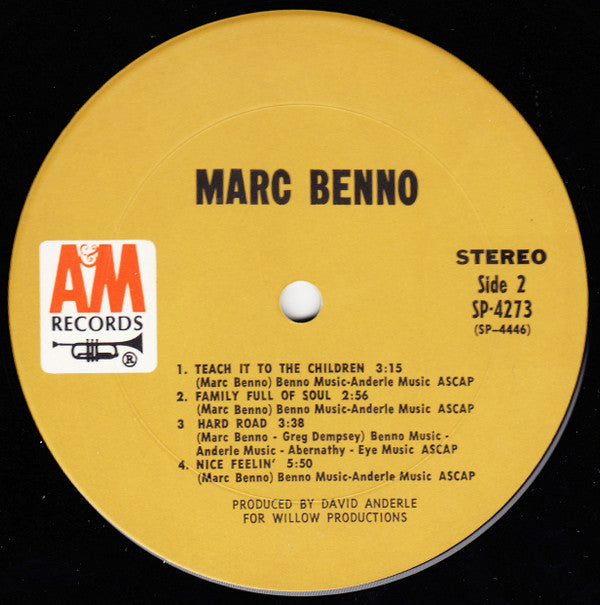 Marc Benno : Marc Benno (LP, Pit)
