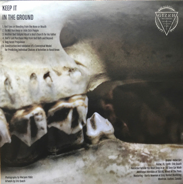 Some Became Hollow Tubes : Keep It In The Ground (LP, Album, Ltd)