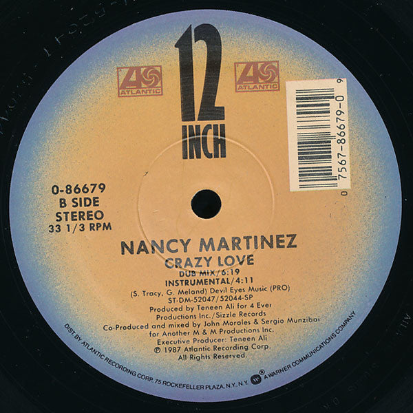 Nancy Martinez : Crazy Love (12")