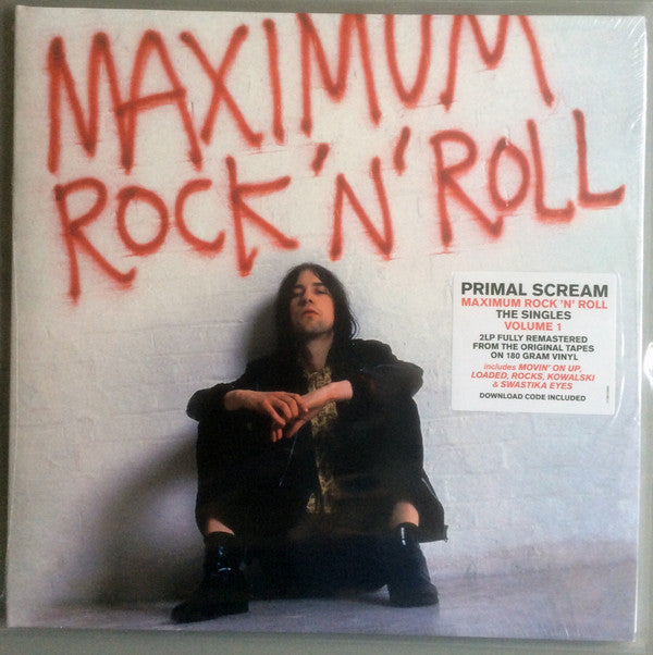 Primal Scream : Maximum Rock 'N' Roll The Singles Volume 1  (LP, Red + LP, Whi + Comp, Ltd)