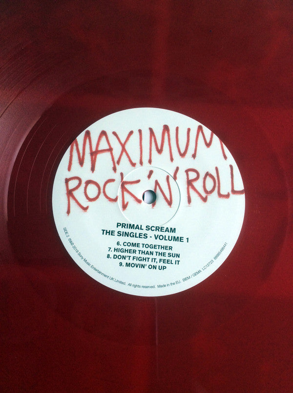 Primal Scream : Maximum Rock 'N' Roll The Singles Volume 1  (LP, Red + LP, Whi + Comp, Ltd)