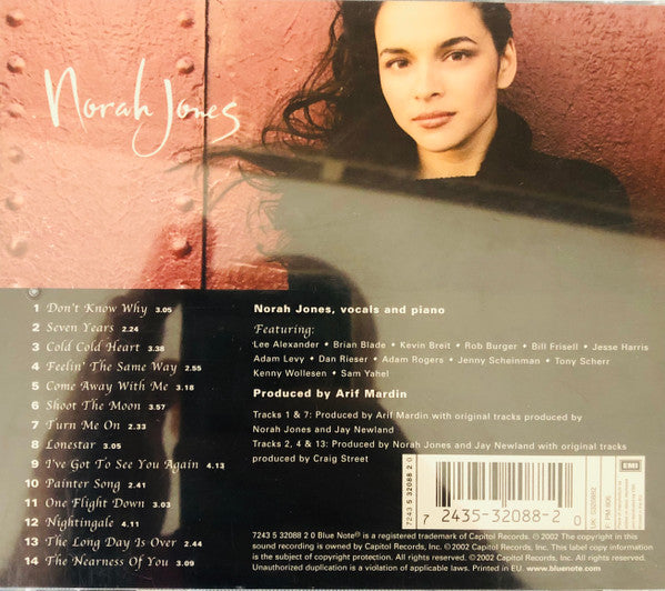 Norah Jones : Come Away With Me (CD, Album)