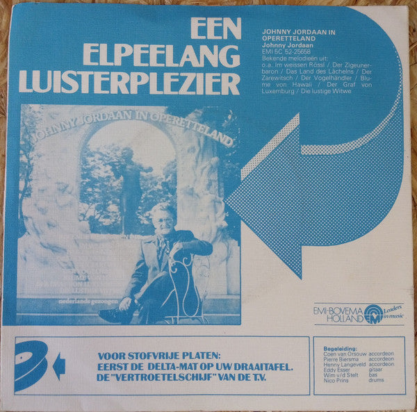 Johnny Jordaan : Operette Medley (7", EP)