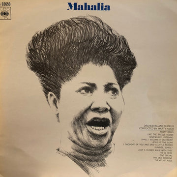 Mahalia Jackson : Mahalia Sings (LP)