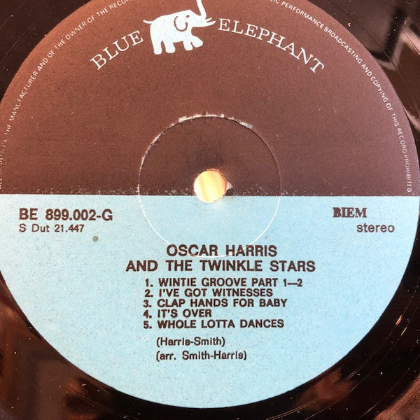 Oscar Harris And The Twinkle Stars : Oscar Harris And The Twinkle Stars (LP, Album)
