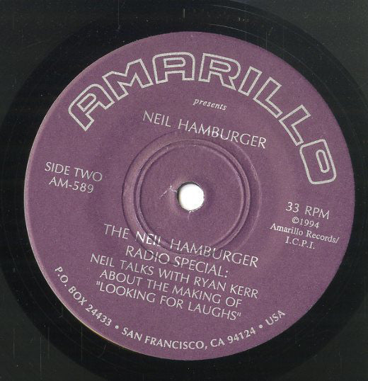 Neil Hamburger : Looking For Laughs (7")