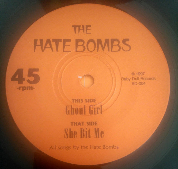 The Hate Bombs : Ghoul Girl (7", Single)