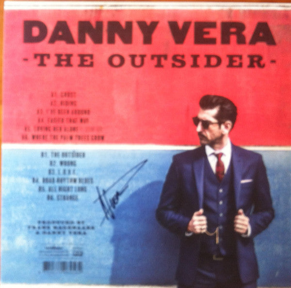 Danny Vera : The Outsider (LP, Album, RP, 180)