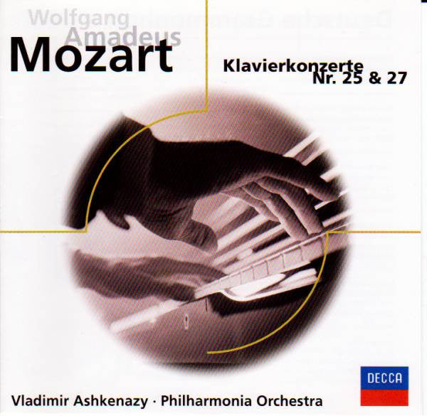 Wolfgang Amadeus Mozart / Vladimir Ashkenazy • Philharmonia Orchestra : Klavierkonzerte Nr. 25 & 27 (CD, Comp, RE)