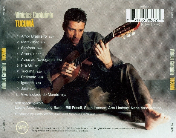 Vinicius Cantuária : Tucumã (CD, Album)