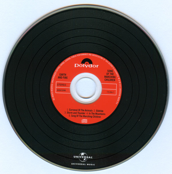 Earth And Fire : The First Five + Bonus CD (6xCD, Comp, RM + Box, Ltd)