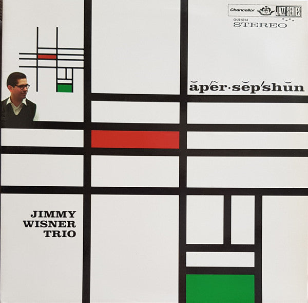 Jimmy Wisner Trio : Apersepshun (Apperception) (LP, Album, Mono, RE)
