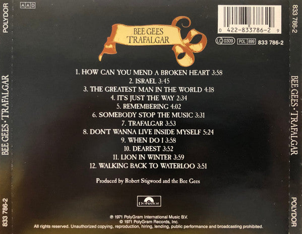 Bee Gees : Trafalgar (CD, Album, RE)
