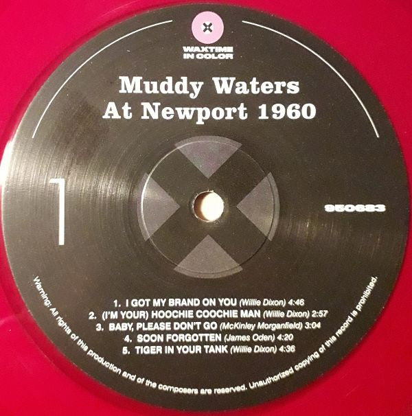 Muddy Waters : Muddy Waters At Newport 1960 (LP, Album, Ltd, RE, Pur)