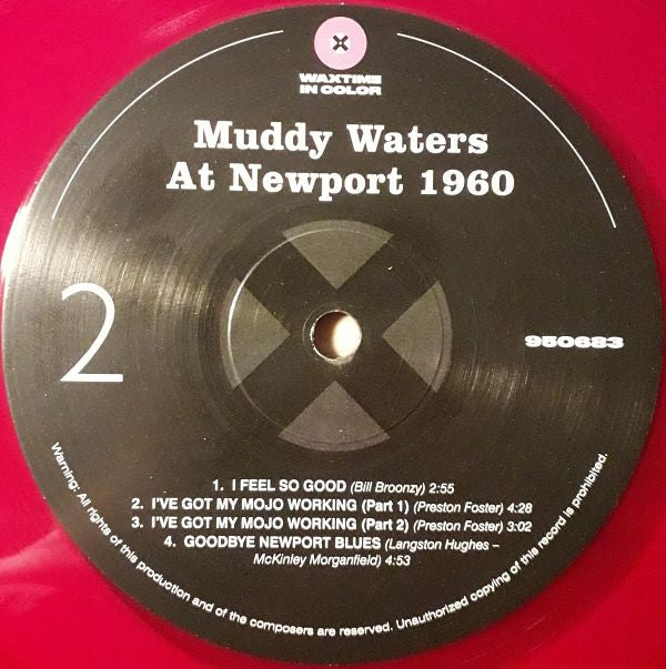 Muddy Waters : Muddy Waters At Newport 1960 (LP, Album, Ltd, RE, Pur)
