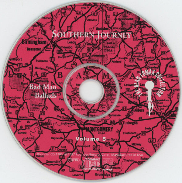 Various : Southern Journey Volume 5: Bad Man Ballads (Songs Of Outlaws And Desperadoes) (CD, Album, Comp, RM)