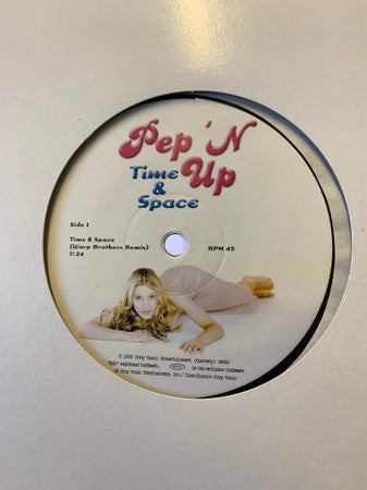 Pep'N Up : Time & Space (12", Promo)