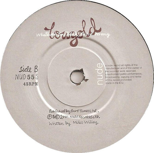 Lowgold : Counterfeit (7", Single)