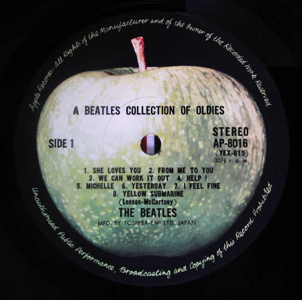 The Beatles : A Collection Of Beatles Oldies (LP, Comp, RE)