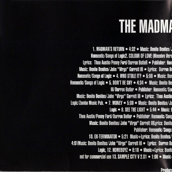 Snap! : The Madman's Return (CD, Album, RE)