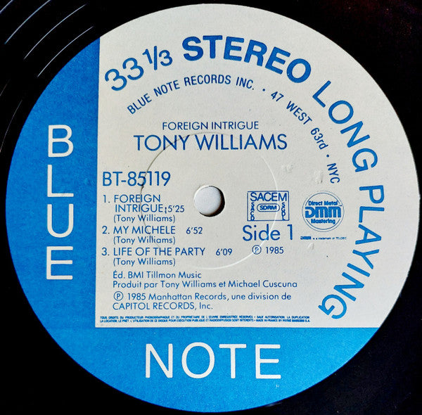 Anthony Williams : Foreign Intrigue (LP, Album)