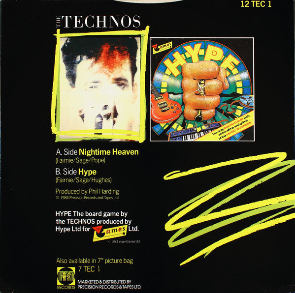 The Technos : Nightime Heaven (12")