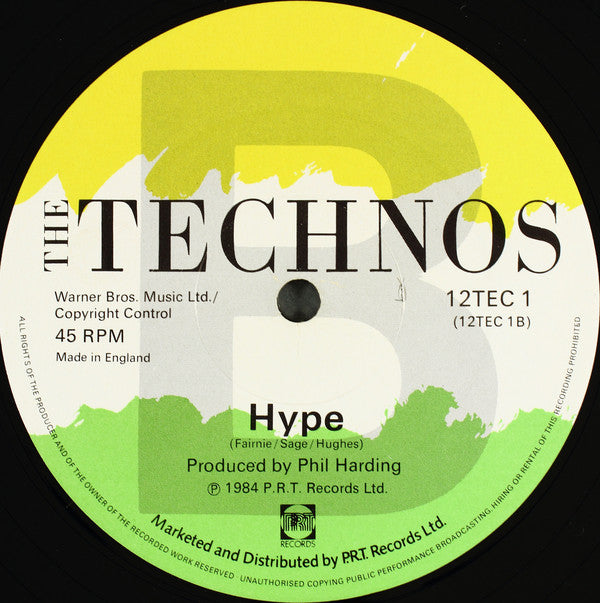 The Technos : Nightime Heaven (12")