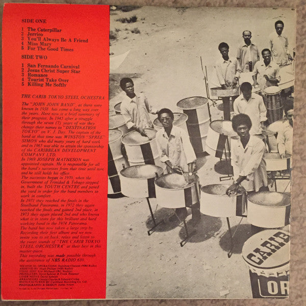 Carib Tokyo : The Caterpillar (LP, Album)