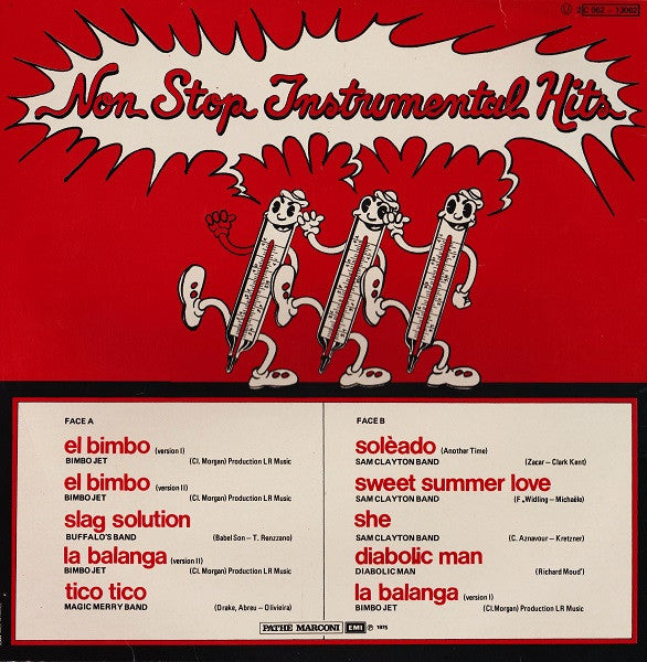 Various : Non Stop Instrumental Hits (LP, Comp, Mixed)