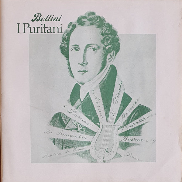 Vincenzo Bellini, Joan Sutherland, Luciano Pavarotti, Piero Cappuccilli, Nicolai Ghiaurov, Chorus Of The Royal Opera House, Covent Garden, London Symphony Orchestra, Richard Bonynge : I Puritani (3xLP + Box)