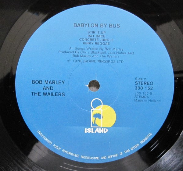Bob Marley & The Wailers : Babylon By Bus (2xLP, Album)