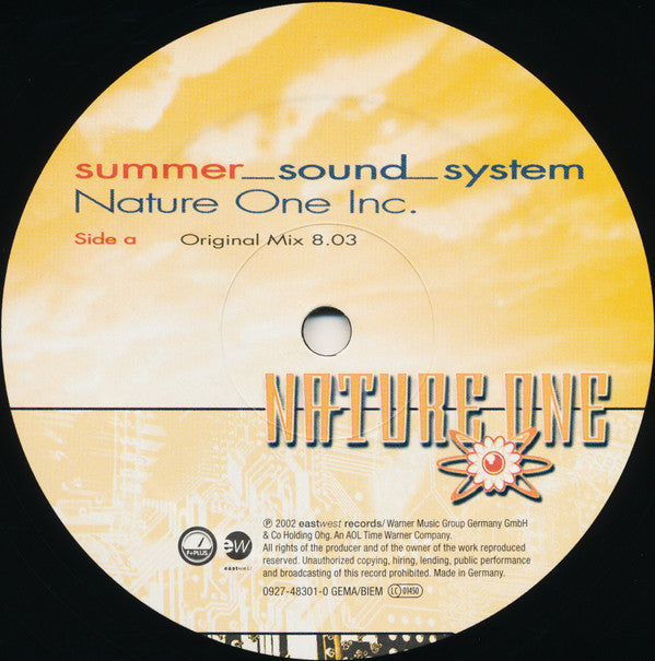 Nature One Inc. : Summer_Sound_System (12")